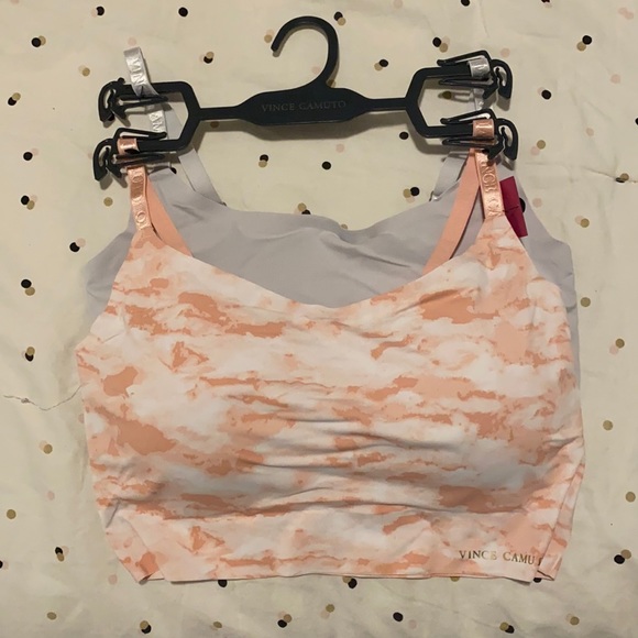 NWT Vince Camuto Laser Cut Lounge Bras - Picture 1 of 3